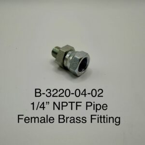 1/4'' NPTF Pipe Female Brass Fitting