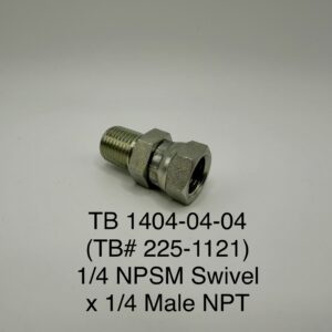 1/4'' NPSM Swivel x 1/4 Male NPT