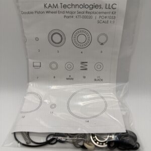 Double Piston Wheel End Major Seal Replacement Kit